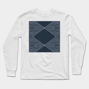 Geo (Annapolis Blue) Long Sleeve T-Shirt